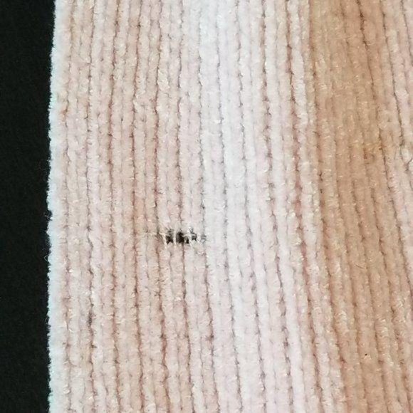 Airport Multicolor Striped Pink Knit Scarf - Picture 7 of 9